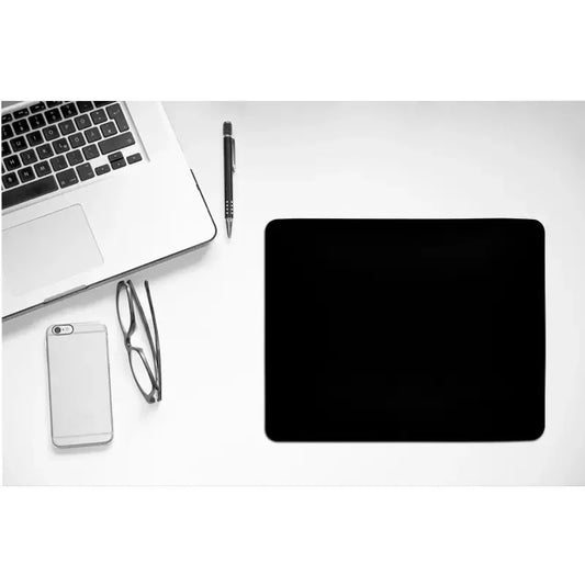Mouse Pad Gaming Esports Mouse Pad Universal Desktop and Laptop Computer Simple and Pure Black Office Rubber Small Anti Slip Pad