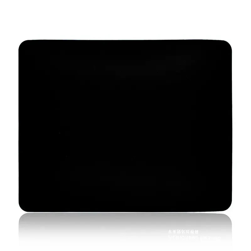 Mouse Pad Gaming Esports Mouse Pad Universal Desktop and Laptop Computer Simple and Pure Black Office Rubber Small Anti Slip Pad